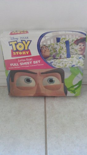 Disney Toy Story Full Bed Sheets Toys in Training Bedding