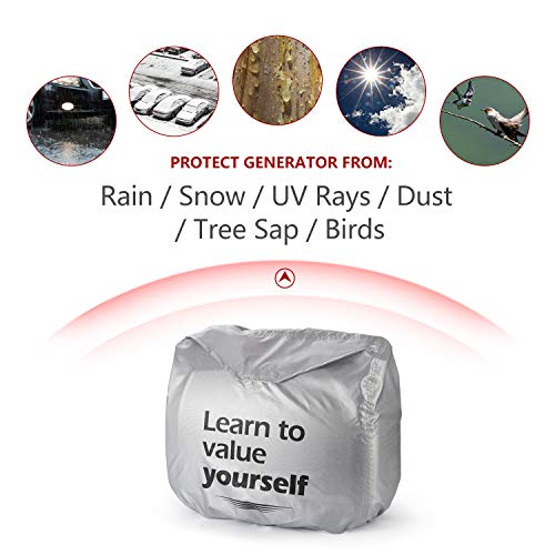 Atima Storage Cover for Honda Inverter Generator Eu2200i Eu2200ic Eu2000i Eu2000ic Camo Companion Power Equiment Waterproof Cover 08P57-Z07-00S - Thumbnail 3