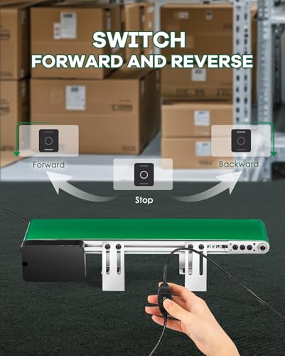 image for Moonshan Belt Conveyor 20 inch Conveyor Desktop Version with Reverse S