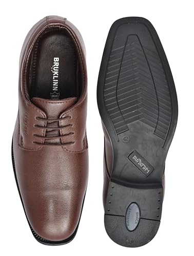 Image of Men's Formal Leather Shoes | Classic Lace-Up Office & Business Dress Shoes | Comfortable, Durable & Stylish Formal Footwear for Men