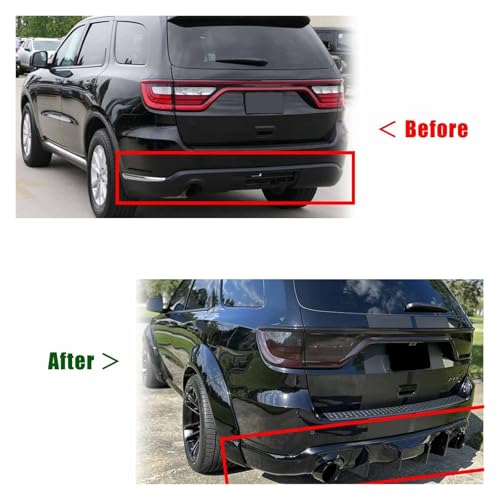 Difusor de parachoques trasero para Dodge Durango viaje familiar 3