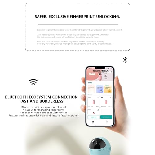 Machine éducative digitale de distribution d'eau batterie 30 jours matériau alimentaire sain