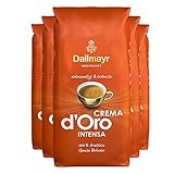 5x DALLMAYR Crema d' Oro INTENSA (á ganze Bohnen / 1000g)