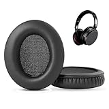 HTINDUSTRY 交換用イヤーパッドクッション Ausdom ANC7ワイヤレスBluetoothヘッドフォンイヤーパッド対応 ソフトプロテインレザー/メモリーフォーム付き