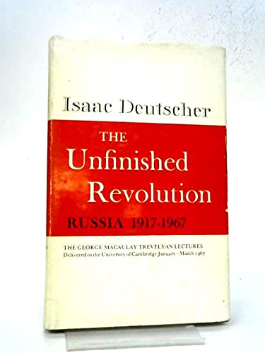 The Unfinished Revolution Russia 1917-1967 B011DAOKL0 Book Cover
