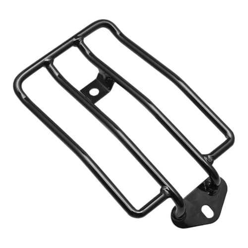 Porte-bagages moto support arrière noir Sportster Iron XL 883 1200