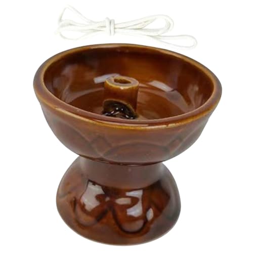 Garneck Lámpara de Aceite con Mecha para Queroseno Lámpara Rústica Vintage para Hogar y Resistente y Fácil de Limpiar para Decoración y Uso Interiores
