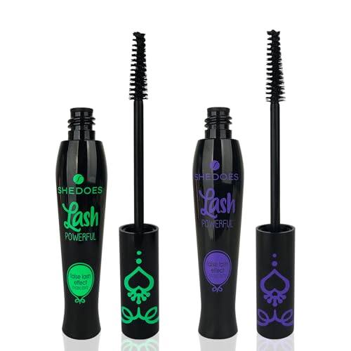 Pack of 2 Sky High Waterproof Tubing Mascara for Women, Volume an...
