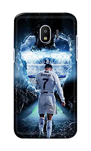 Image of Printed Hard Back Cover Case for Samsung Galaxy J2 2018 | Samsung J2 Pro 2018 | Grand Prime Pro 2018 Back Cover (Footbal Legend) -1302