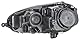 HELLA 1EG 247 007-571 Halogen-Hauptscheinwerfer - ECE/CCC - für Rechtsverkehr - vorne links