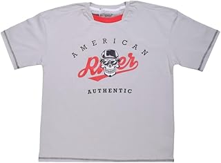 تيشرت مطبوع بأكمام قصيرة من جونيور، ملابس خارجية متعدد الاستخدامات للأولاد