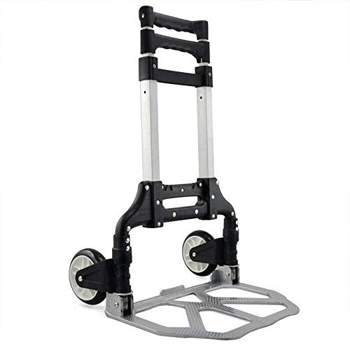 Image of 80 kg Heavy Duty Sack Truck Folding Portable Hand Truck Hand Industrial Trolley