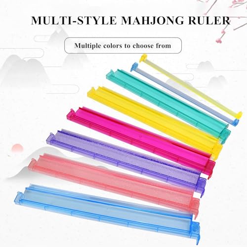 Combo 4 Soportes y Empujadores para Mahjong Acrílico Multicolor miniatura 4