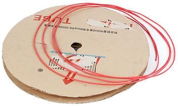 200M Long 2.5mm Diameter Red Polyolefin Heat Shrinkable Tubing 600V
