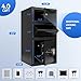 Drop Safe for Business Money Safes with Drop Slot 4.0 CUB Cash Depository Safes Box with Additional Locking Safe Anti-Fishing and Digital Combination for Home Office Hotel Restaurant Liquor Store