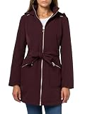 Kensie Women's Outerwear Coat, Burgundy Soft, X-Large