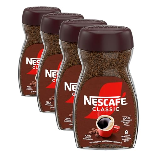 NesCafe Classic Café Instantané 200g (Paquete de 4)