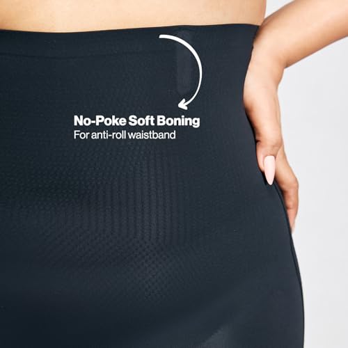 Image of NYKD by Nykaa Bonded Seamless Tummy and Thigh Shapewear | High Waist, Regular fit -NYSH31
