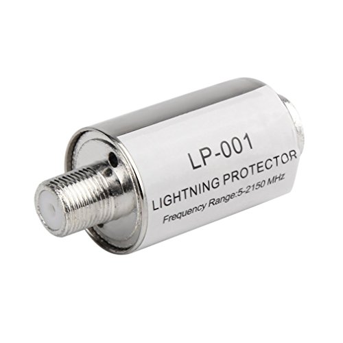 KinshopS 5-2150MHz Lightning Arrester Low Insertion Loss Surge Protecting Devices