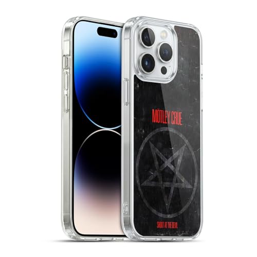 Funda Motley Crue para iPhone 14 Pro Max ideal para conciertos y uso urbano diario de gel