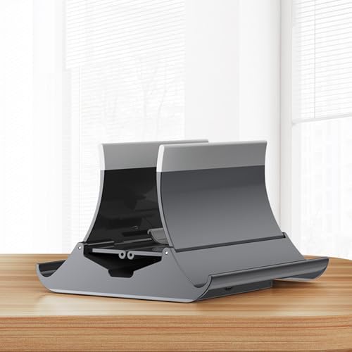 Support ordinateur portable vertical peu encombrant antidérapant - 2