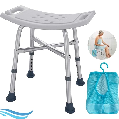 DUMALD - Silla Ducha Mayores (150kg) Taburete Ducha para Mayores - Silla para Ducha para Personas Mayores - Silla Baño Ancianos Taburete Ducha Antideslizante Taburete Baño Ducha