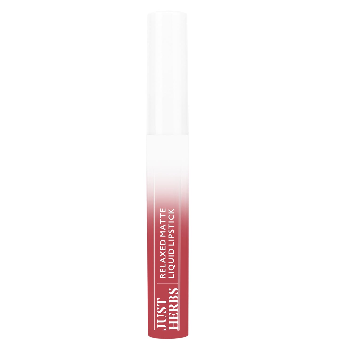 Just Herbs Relaxed Matte Liquid Lipstick Lip colour for Women, Nourishing & Long Lasting Lipsticks 4 ml (Strawberry Kiss)