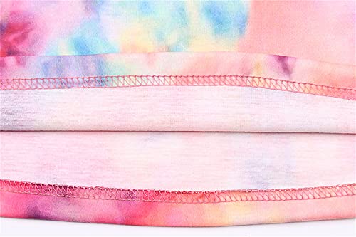 Janepam Women Tank Tops Summer Sleeveless Tie-dye Straps Sexy Sling Neck Milk Fiber Tee T-Shirt Camisole Blouse(A Fuchsia,XX-Large)