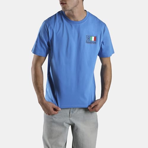 Reebok Italia Football t-shirt mixte idéal pour l'été et le sport