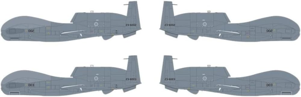 航空自衛隊　RQ-4B プラモデル Amazon | プラッツ 1/72 航空自衛隊 無人偵察機 RQ-4B グローバル