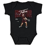 500 LEVEL Tallon Griekspoor Tennis One-Piece Infant Bodysuit (Black, 12M)