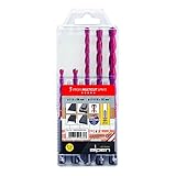 Caracteristicas principales: Estuche Brocas Alpen Multiusos Sds Plus 5 piezas