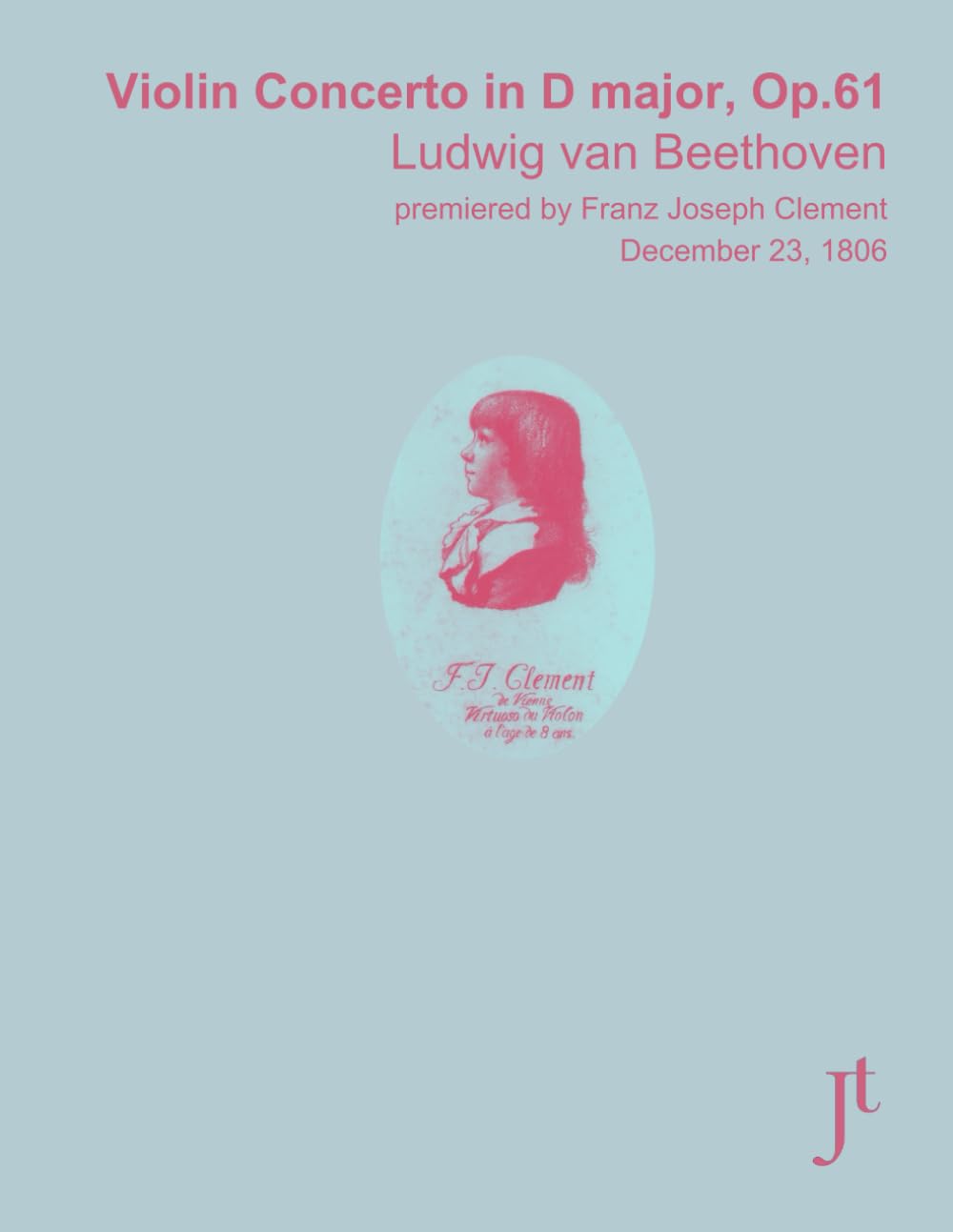 Beethoven Violin Concerto Op. 61: Full bound score for study and review