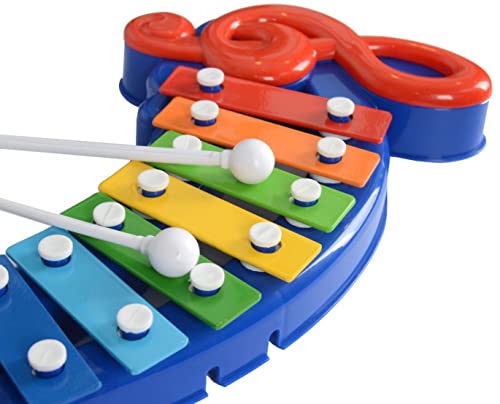 Kids Xylophone With Drumsticks Orff Percussion Instruments 8-Note Piano,Best Holiday/Birthday Diy Gift #TOP4