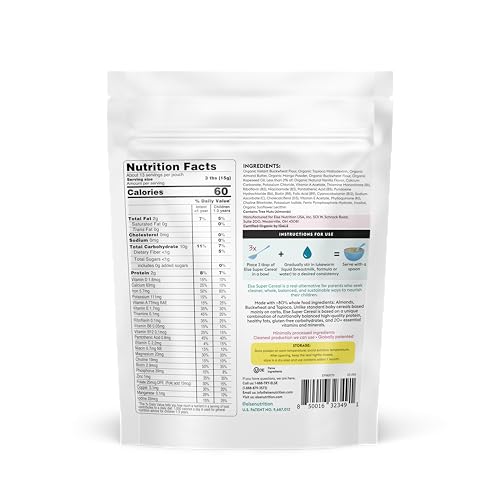 image for Else Nutrition Super Cereal For Babies 6 mo+, Made With Real Whole Pla