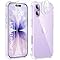 SOGUDE 5 en 1 Coque pour iPhone 17 6,3 Pouces avec 2 Verre Trempé et 2 Caméra Protecteur, Étui de Protection Antichoc avec Coussin d'air Intégré Mince Bumper Housse - Transparente