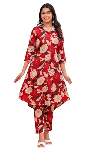 Image of TANISHA Women's Cotton Blend Co-ord Set