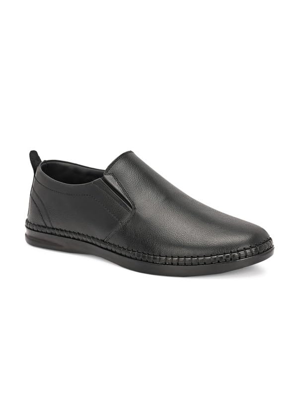 Men's Leather Formal Slipon Moccasin Shoes-picture-40