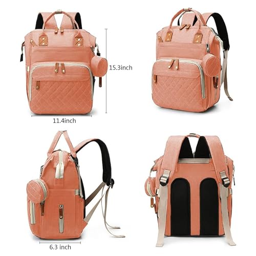 Image of Aavjo , Baby Diaper Bag for Mother, Maternity Backpack, Baby Travel Bag, Waterproof Diaper Pouch