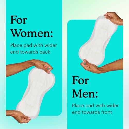 Image of Because Overnight Booster Pads Fit All Adult Diapers, Helps Keep Your Adult Diaper Active All Night, Adds 4 Cups to Incontinence Underwear, Extra Absorbency, 60 Count