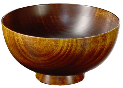 [選べる4サイズ]栃の木のお椀 拭き漆 中/汁椀 迎春 日本製 越前漆器 あたかや おしゃれ かわいい 国産 飯椀 ボウル 食器 ギフト プレゼント 贈り物 お祝い 結婚祝い 新築祝い 敬老 福井県鯖江市産