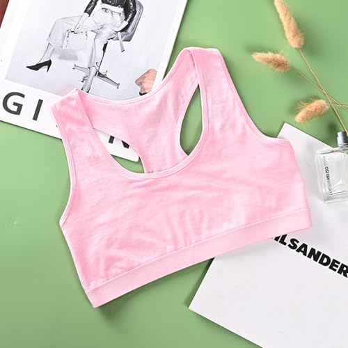 Girls Racerback Sports Training Seamless Bras, One Size2