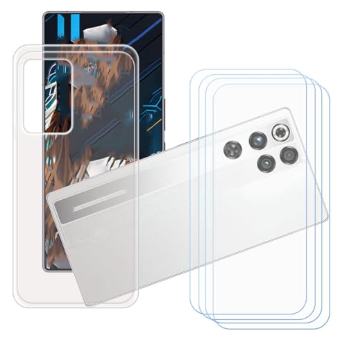 LCEHTOGYE Kp Nubia Red Magic 11 Pro+ + 4 xKXXN[veN^[pP[XAKp Nubia Red Magic 11 Pro+ (6,85")ƌ݊̂NA\tgTPUVRQP[XیJo[