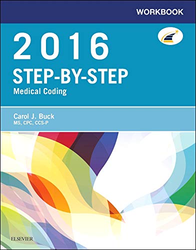 Workbook for Step-By-Step Medical Coding, 2016 Edition Paperback – Big Book, 22 December 2015