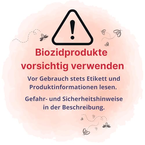 Iperon® 150 ml Fogger Ungeziefer-Vernebler | Sofortwirkung gegen Ungeziefer | Mit Chrysanthemum cinerariaefolium Extrakt, Geraniol & Zitroneneukalyptusöl | Effektive Bekämpfung von Schädlingen