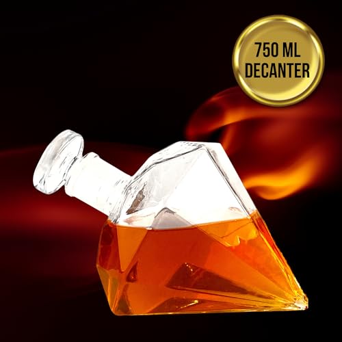 Lord'S Rocks M32219LR 3D Diamond Shaped Decanter Set thumb #1