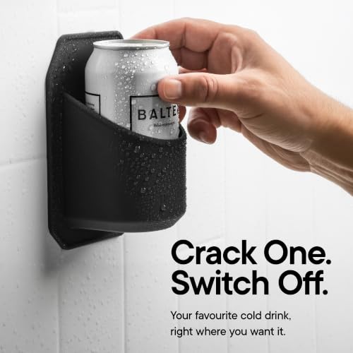 TOOLETRIES Shower Drink Holder for Beer & Soda Cans - Charcoal by TOOLETRIES - Used condition - Image 2