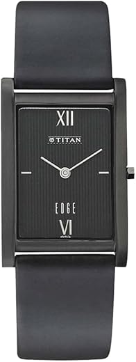 Titan Edge Analog Black Dial Men’s Watch-NN1043NL01/NP1043NL01