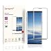 Samsung Galaxy Note 9 Screen Protector, Bersem Tempered Glass Anti-Scratch, Bubble Free and Case Friendly, 3D Curved Edge, [ Full Coverage and Wider View], Screen Protector for Note 9 (Black)