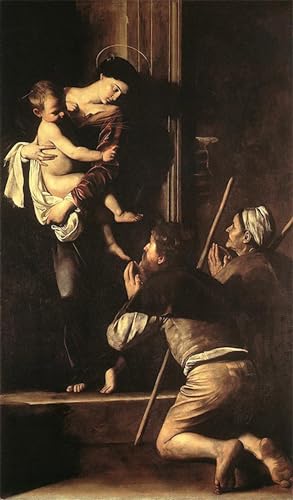 Art reproduction impression d'affiches du Caravage pour sublimer l'ambiance d'un grand salon chic